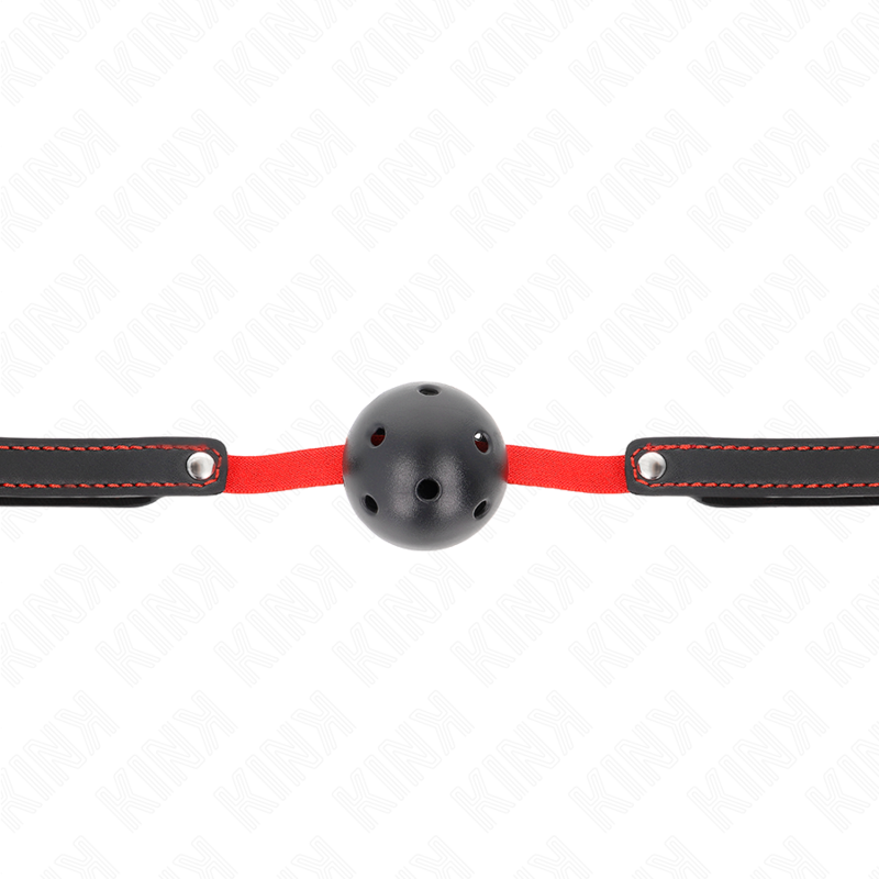 Hollow Mouth Gag With Elastic Belt