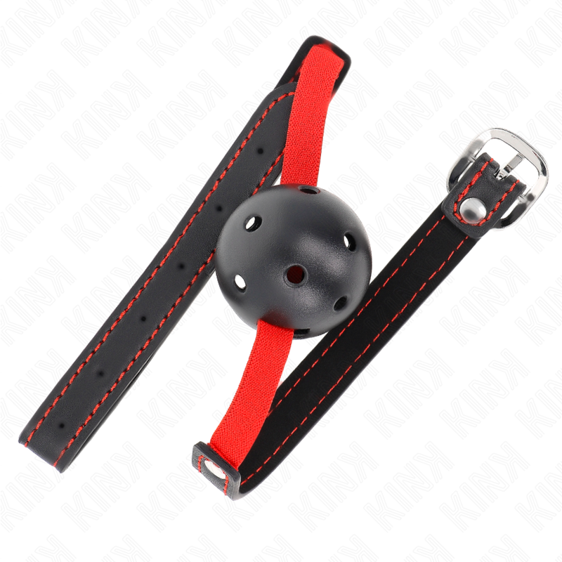 Hollow Mouth Gag With Elastic Belt