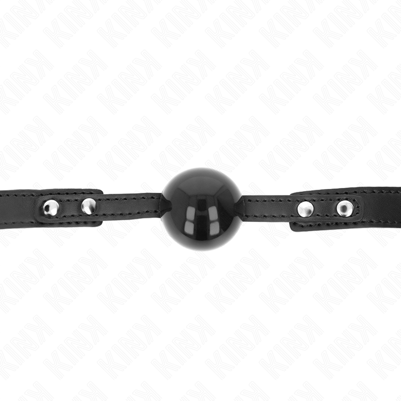Adjustable Ball Gag with 4cm Soft TPE Ball