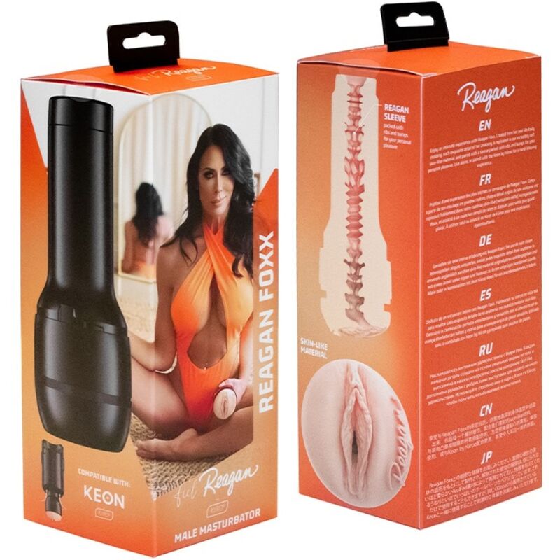 Reagan Foxx Realistic Stroker - Kiiroo Stars