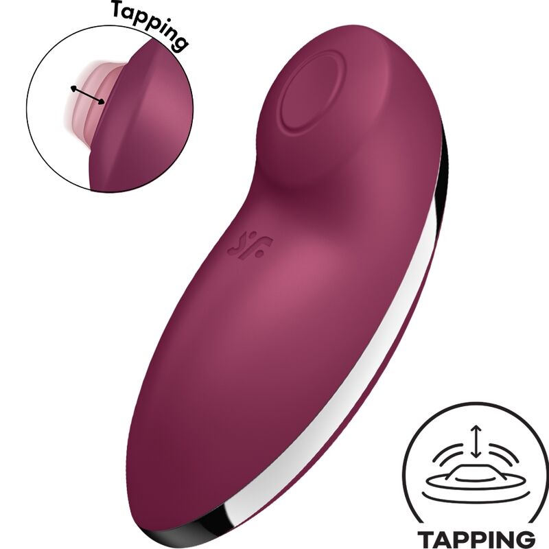 Tap & Climax 2 Red Vibrator & Stimulator