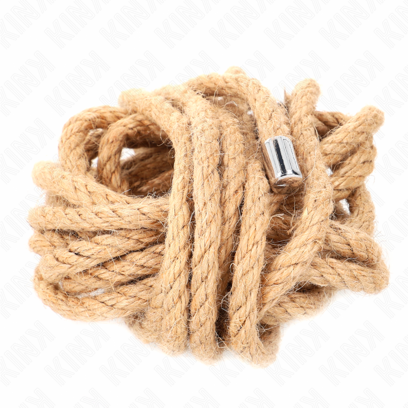 5 Meter Hemp Bondage Rope with Metal Head