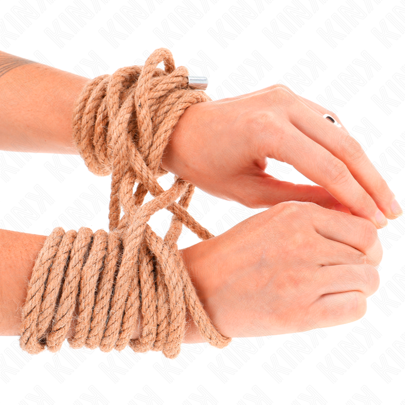 10 Meter Hemp Bondage Rope with Metal Head