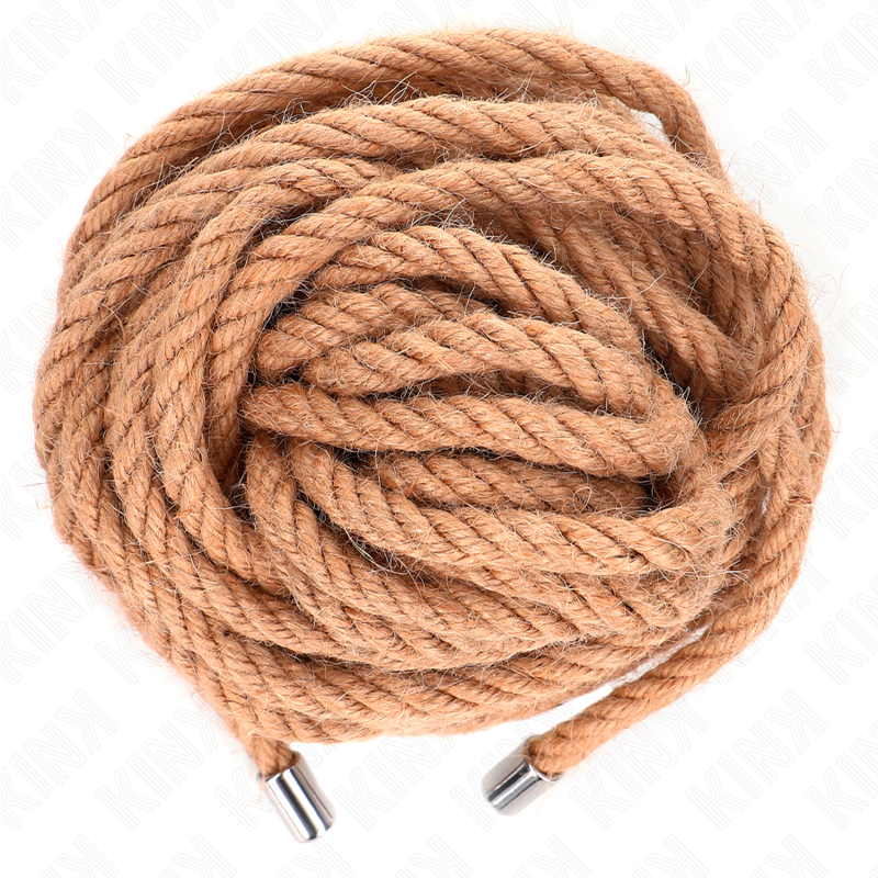 10 Meter Hemp Bondage Rope with Metal Head