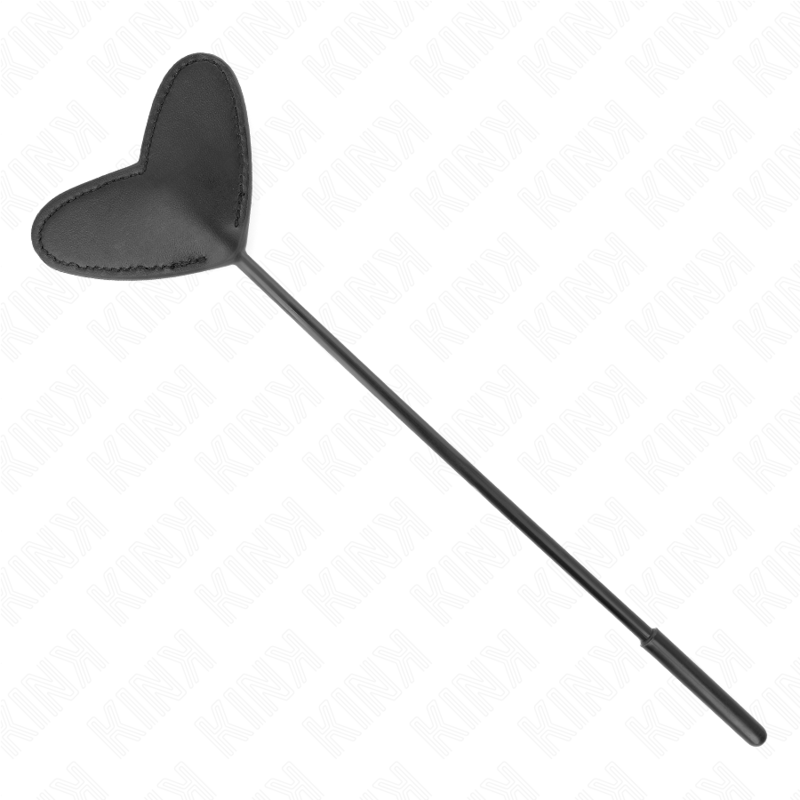 Paleta de Bondage en Forma de Corazón - Negro