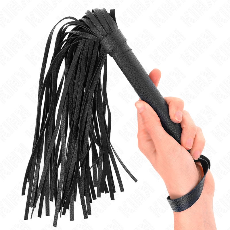 Elegant Dark Blue Beaded Whip 43.5cm