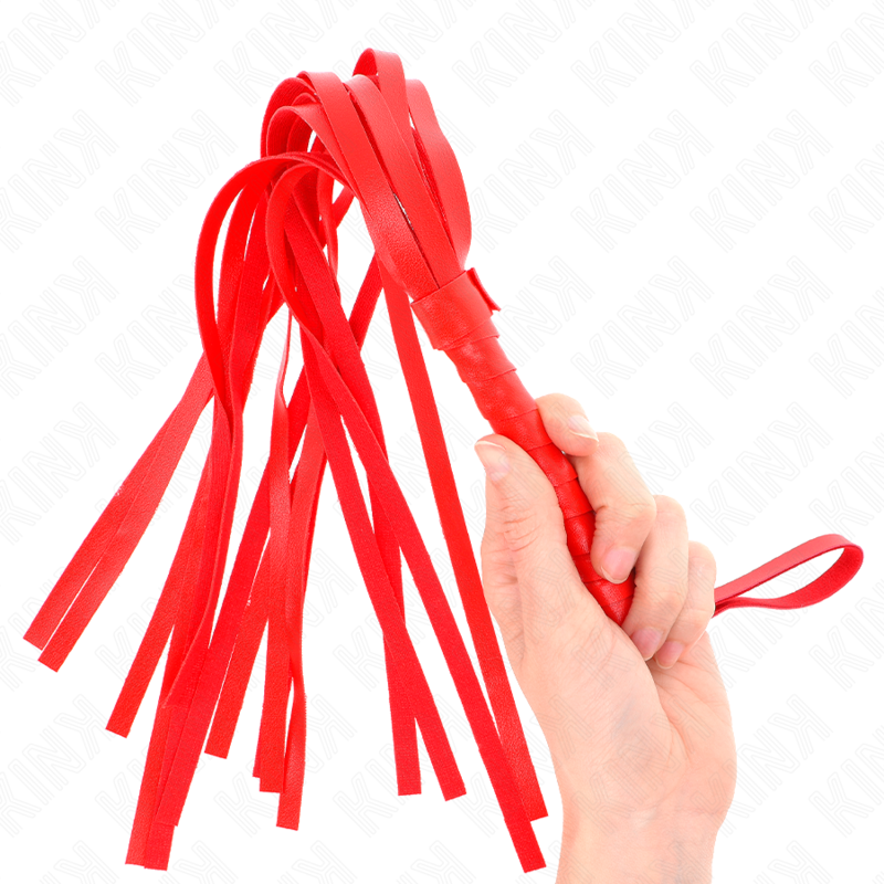 Elegant Red Bondage Whip (45cm)