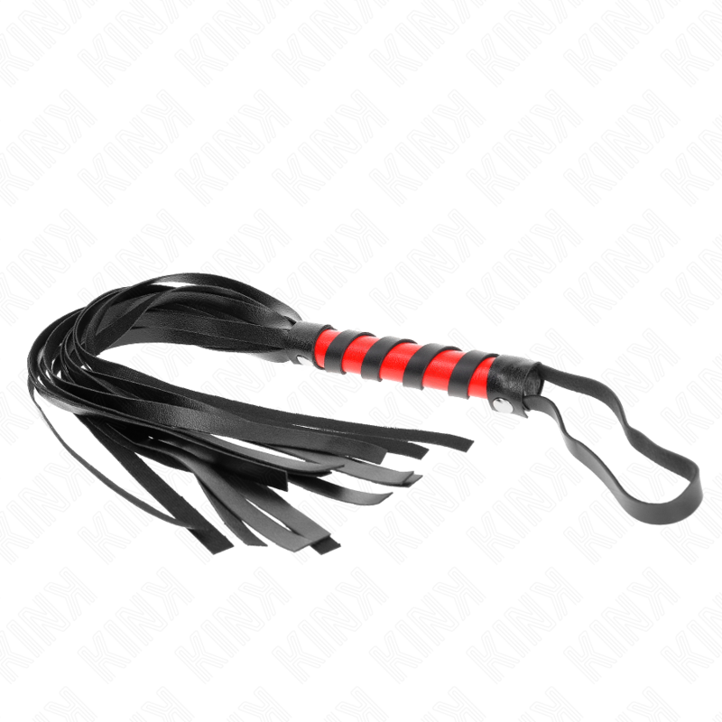 Látigo Elegante con Mango Corto - 45cm BDSM