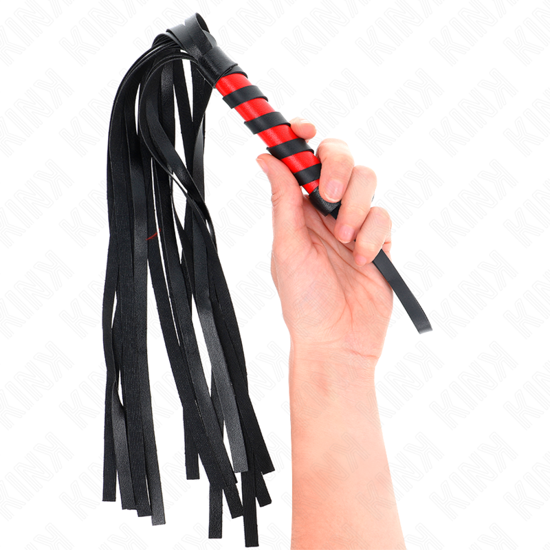 Látigo Elegante con Mango Corto - 45cm BDSM