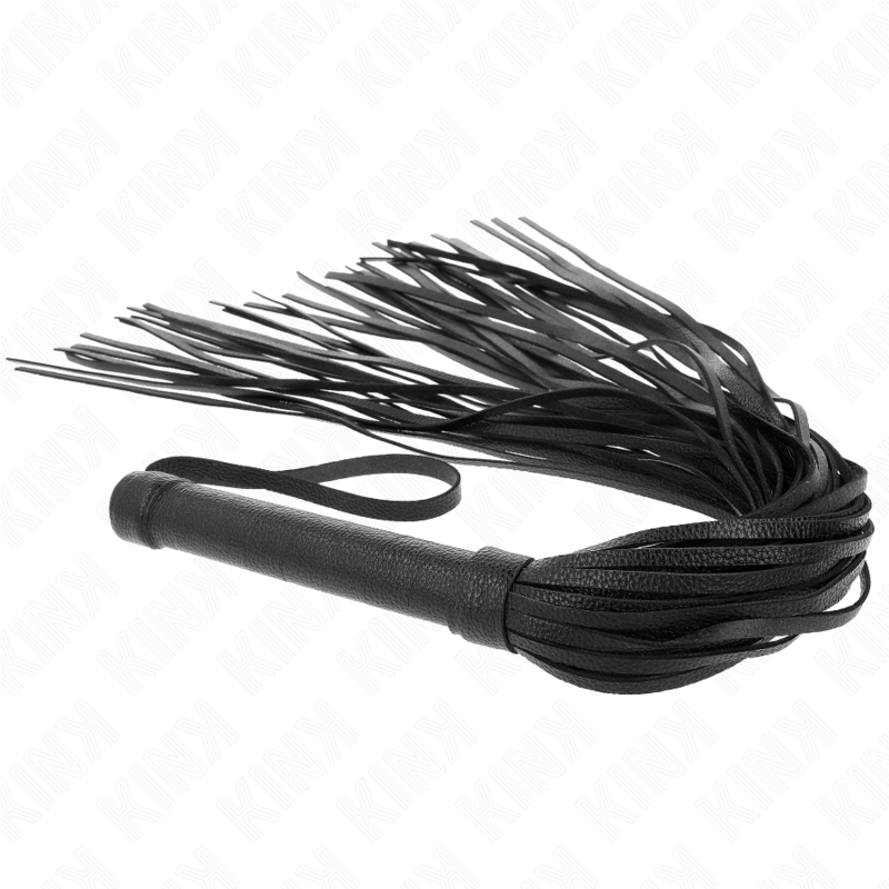 Black Soft PVC Bondage Whip 70 cm