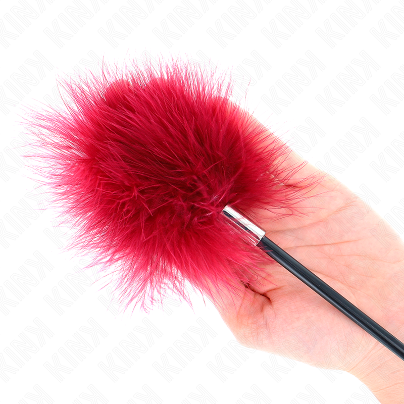 Tickle Feathers with Rose Paddle