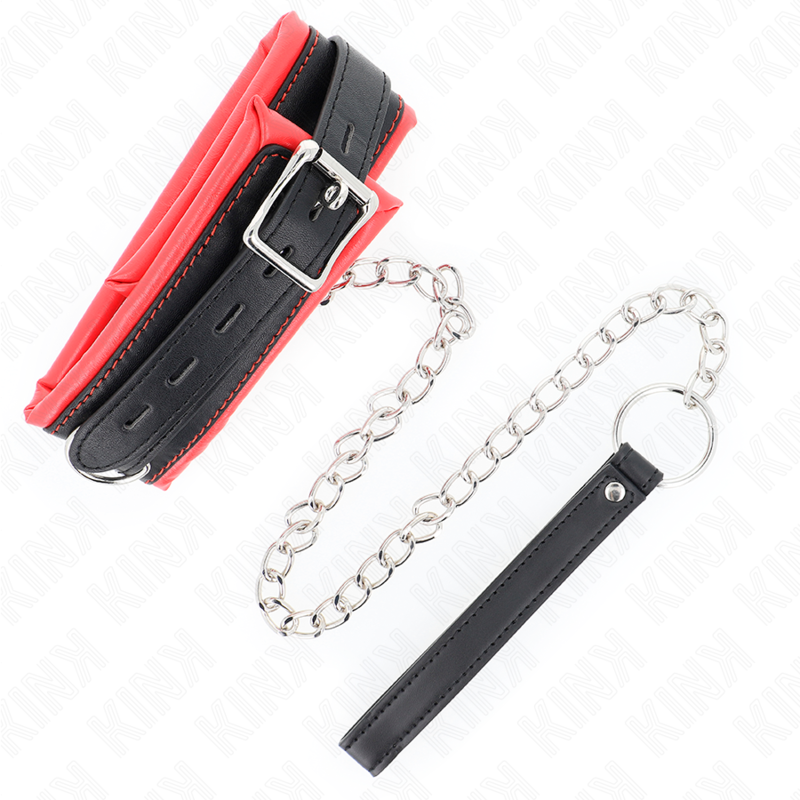 Adjustable Bondage Necklace With Belt 65cm