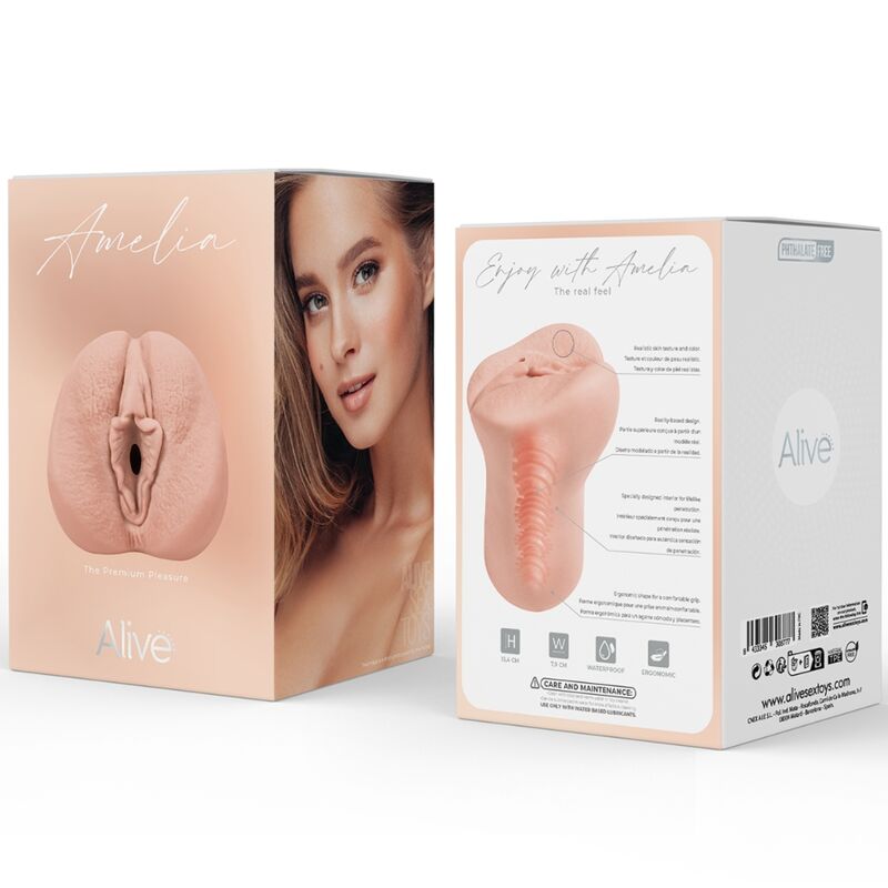 Masturbador Masculino Realístico Amelia