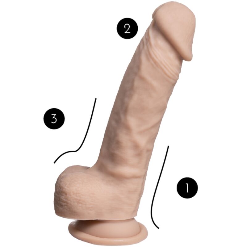 Model 1 Realistic Penis 17.8cm Flesh