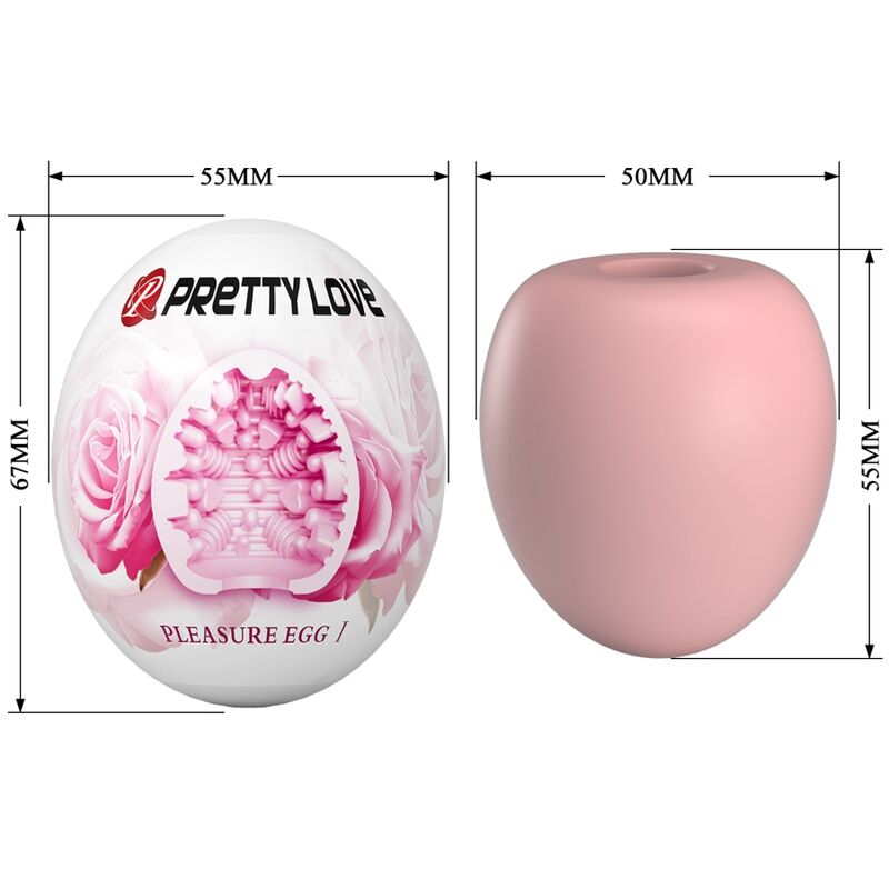 Pink Egg Male Masturbator