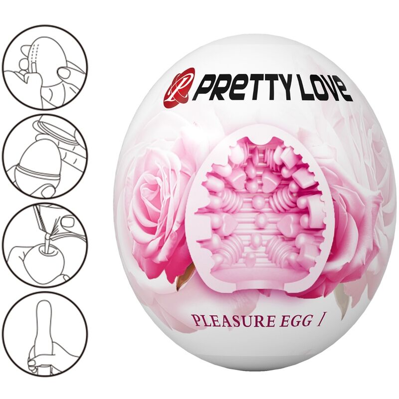 Pink Egg Male Masturbator