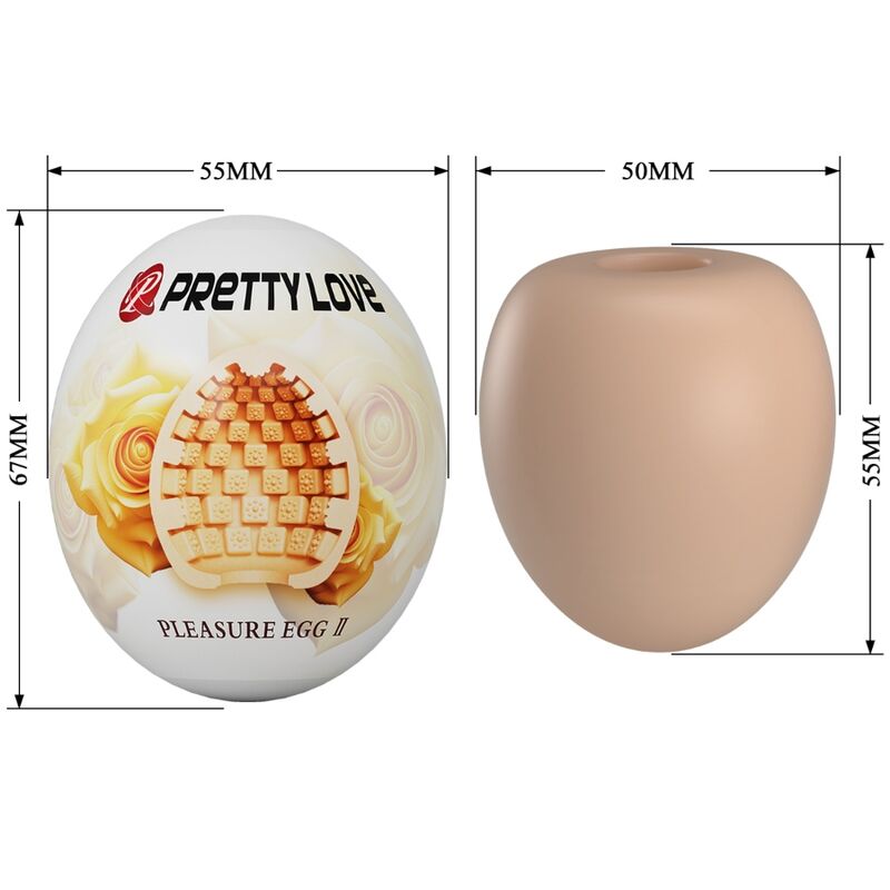 Egg Male Masturbator - Flesh Texture