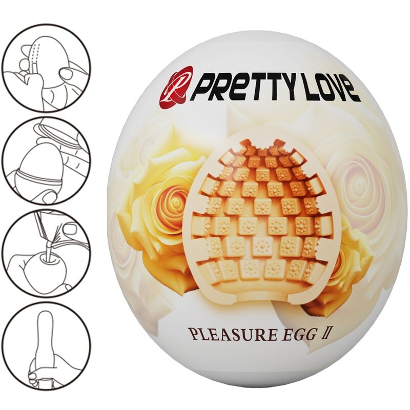 Egg Male Masturbator - Flesh Texture