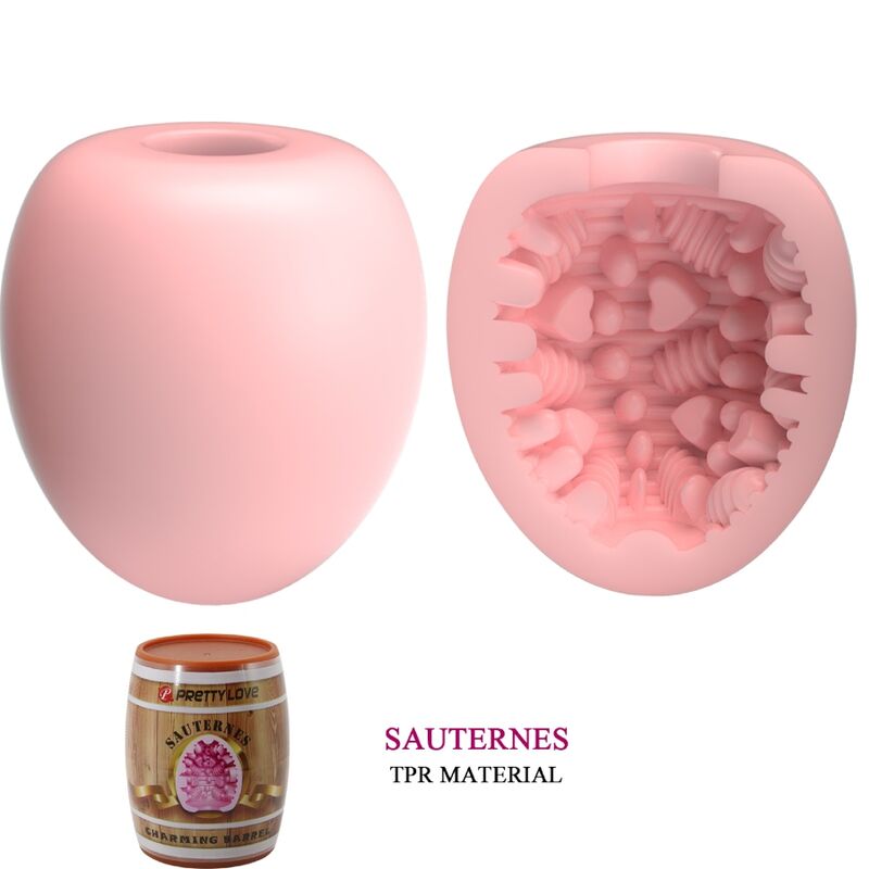 Pink Pleasure Egg Male Masturbator
