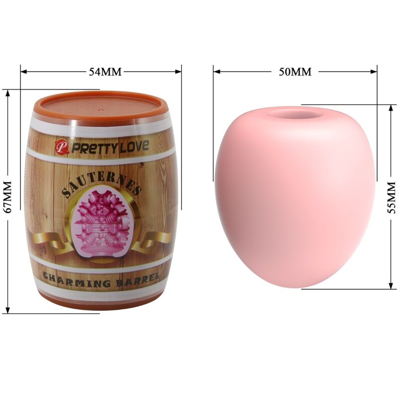 Pink Pleasure Egg Male Masturbator