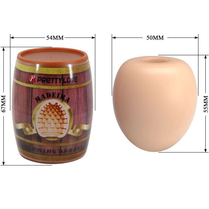 Sensual Male Masturbator Egg Flesh Model 2