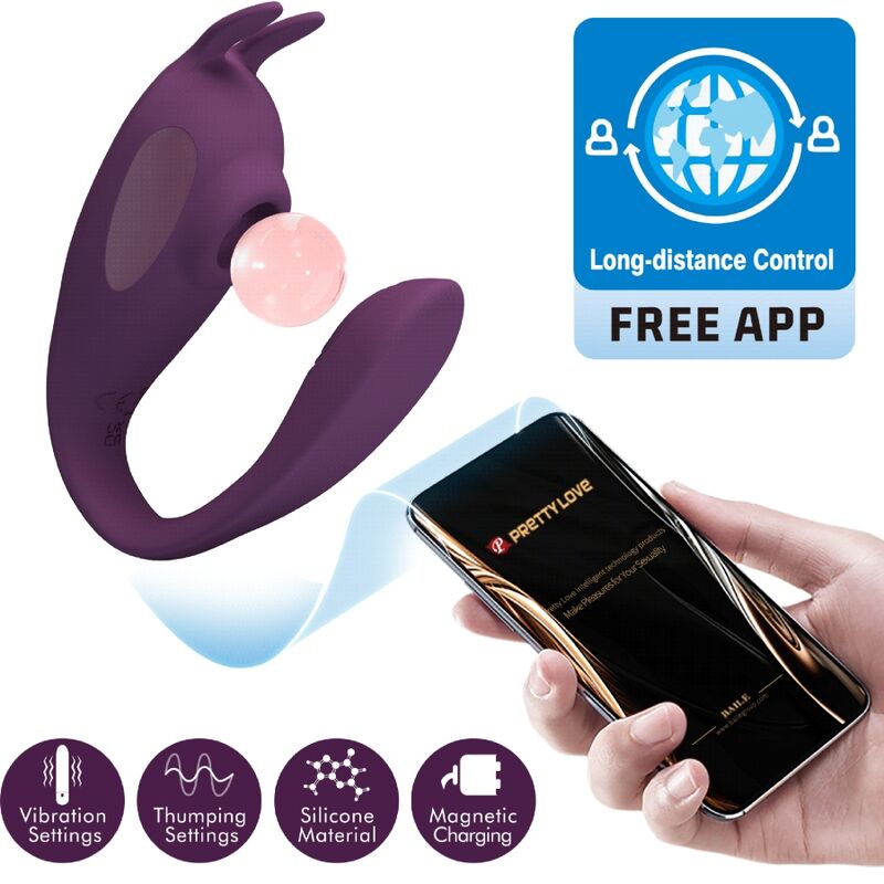 Shey App-Controlled Remote Vibrator