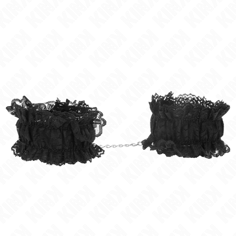 Elegant Black Lace Wrist Restraints