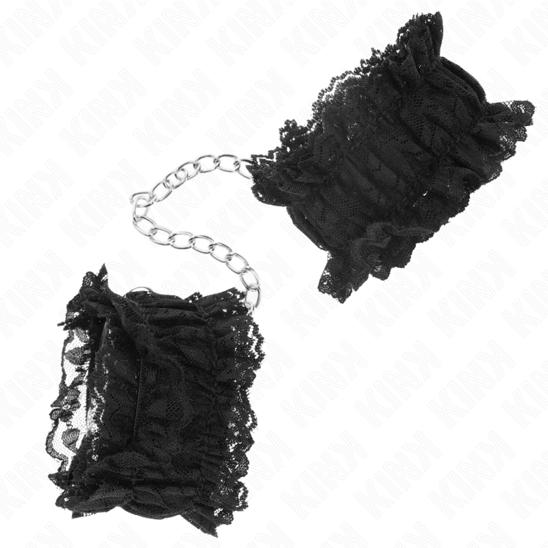 Elegant Black Lace Wrist Restraints