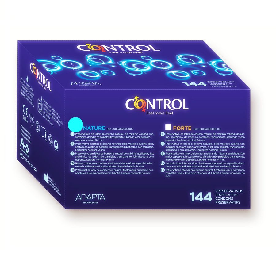 Adapta Nature Condoms - 144 Pack