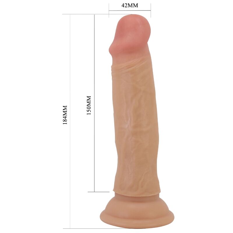 Quentin 18cm Realistic Flesh Dildo