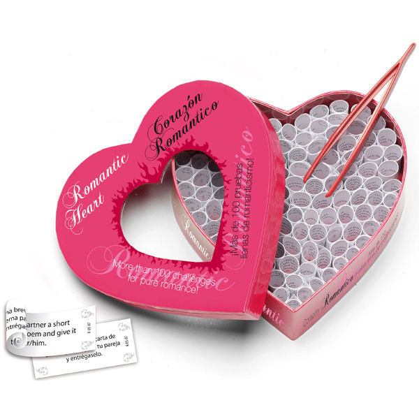 Romantic Heart Intimate Couples Game