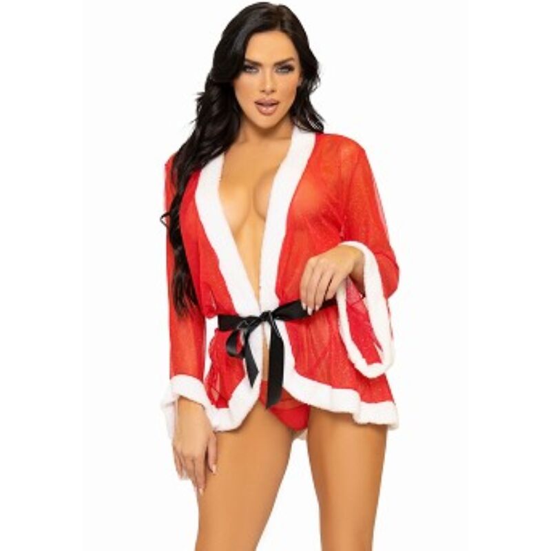 Santa Lingerie Christmas Costume Red M/L
