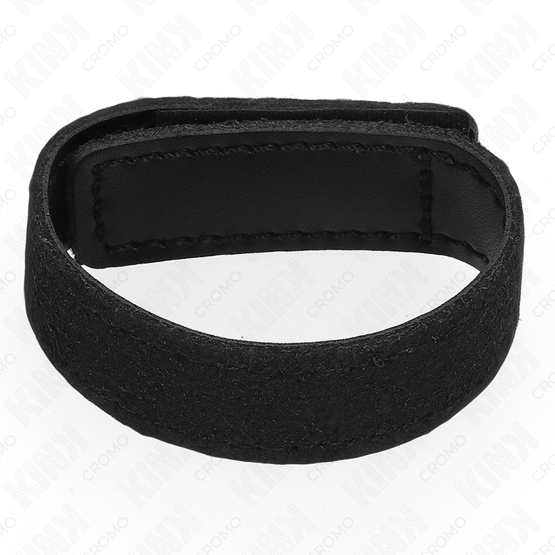 Adjustable Leather Penis Ring with Velcro