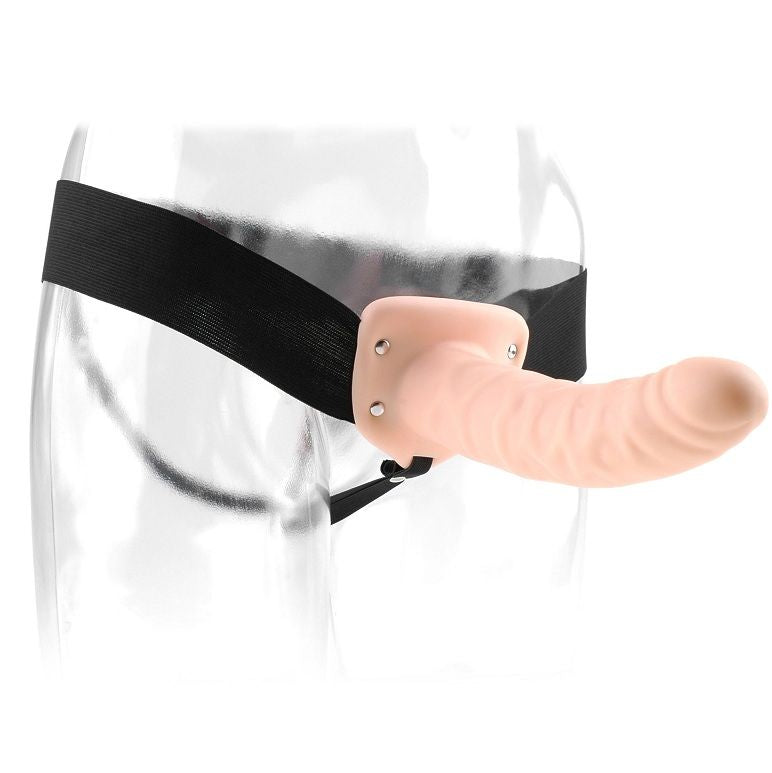 19 Cm Natural Hollow Strap-On