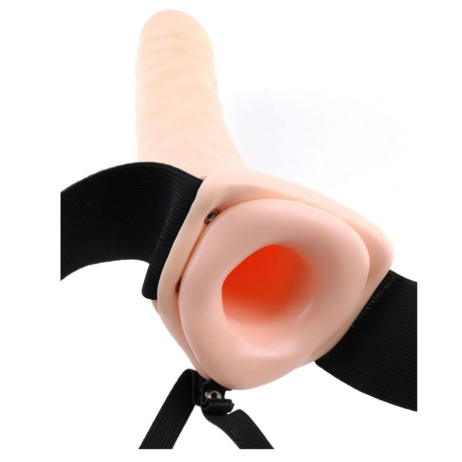 19 Cm Natural Hollow Strap-On