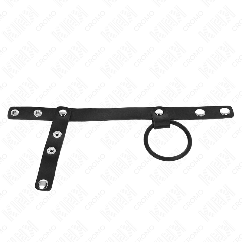 Silicone Penis Ring with Ball Divider