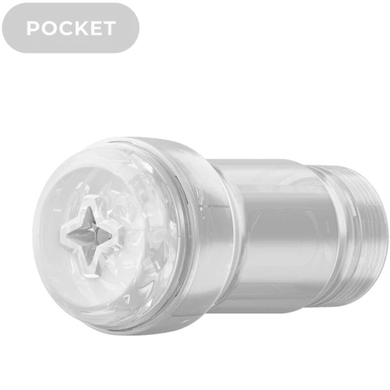 Feel Crystal Transparent Pocket Stroker