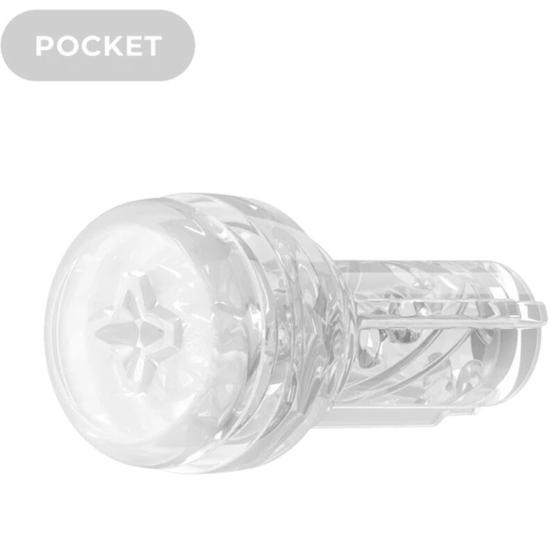 Feel Crystal Transparent Pocket Stroker