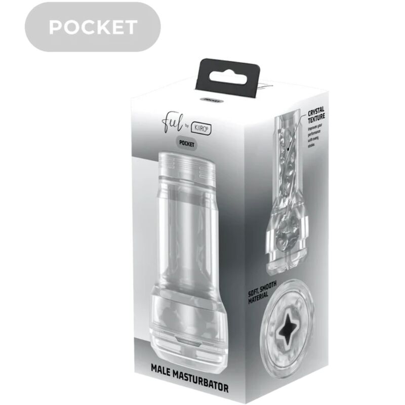 Feel Crystal Transparent Pocket Stroker