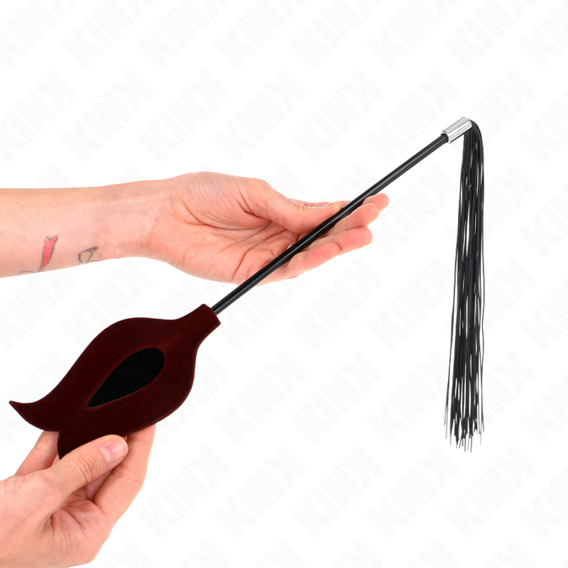Rose Silicone Tassel Whip 45 cm