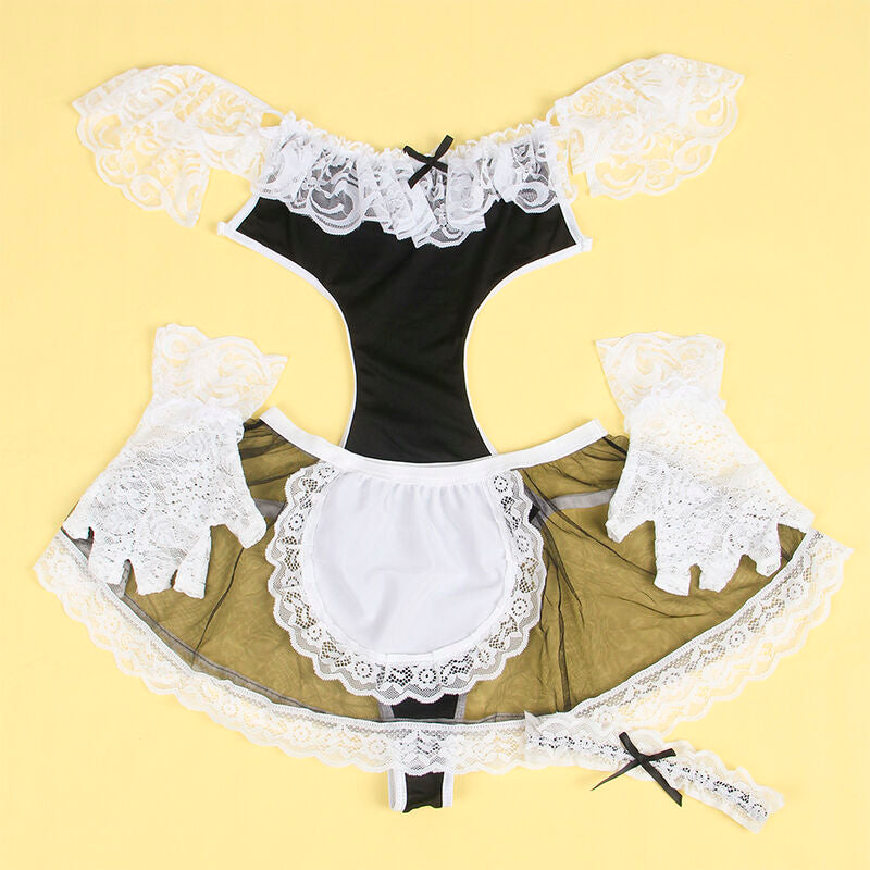 Sexy Black & White Maid Costume S/M