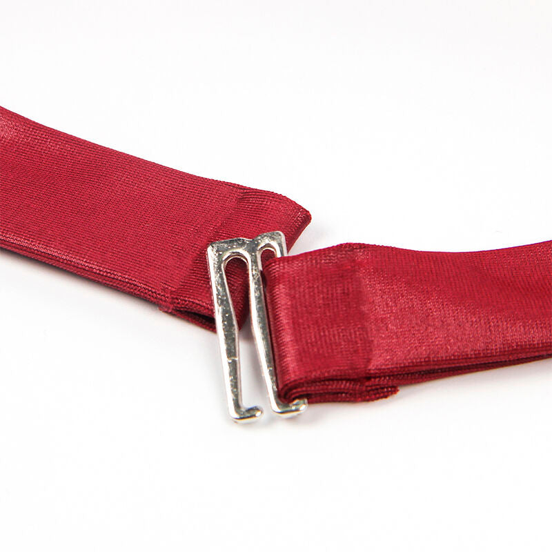 Seductive Lace Bondage Dress - Black S/M