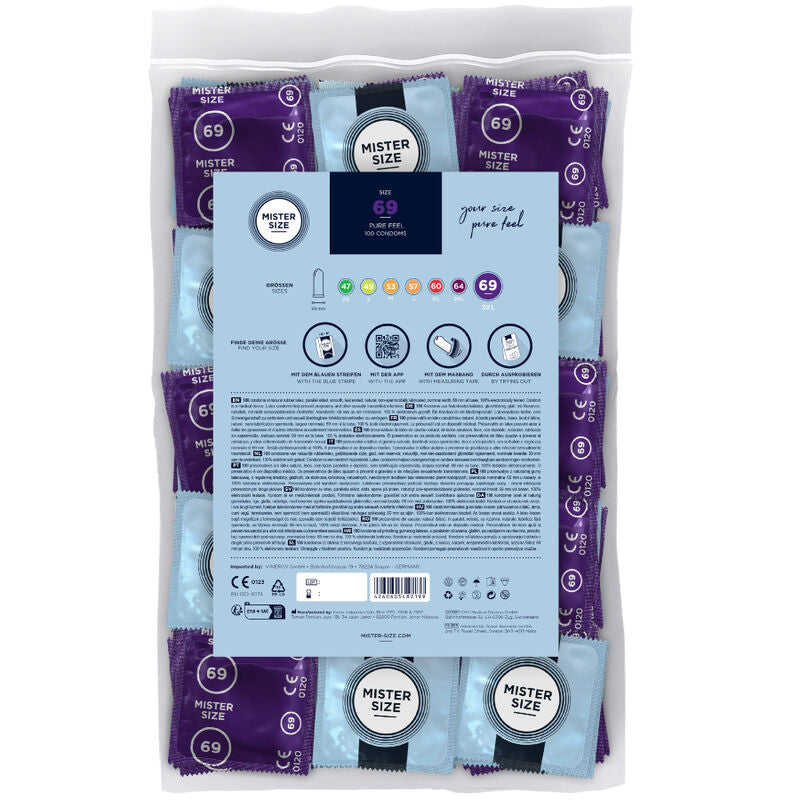 XXL Condoms 69mm (100-Pack)