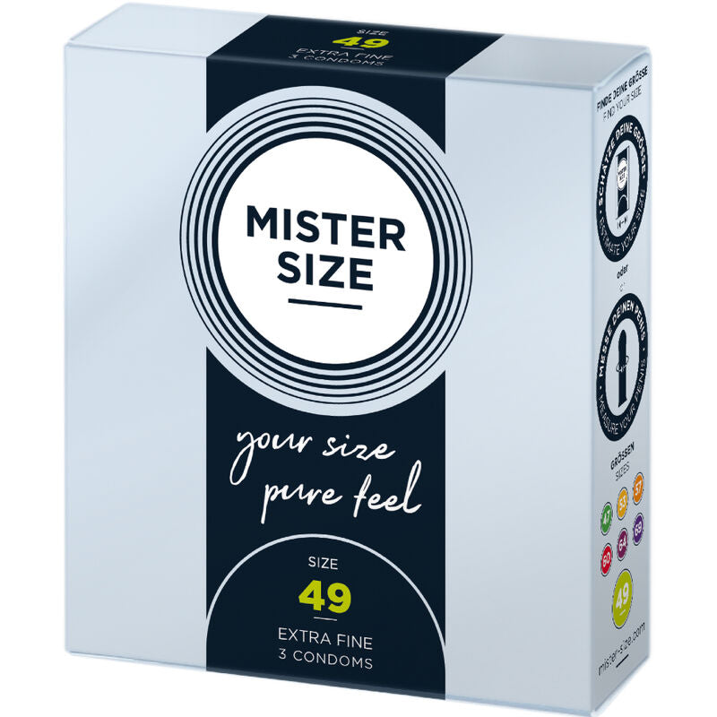 Small Size Condoms 49mm (3-Pack)