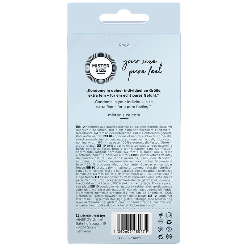 XXL Condoms 64mm (10 Units)