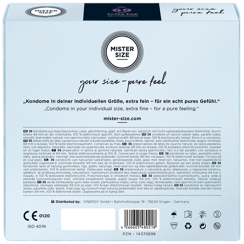 XXXL Condoms 69mm (36 Pack)