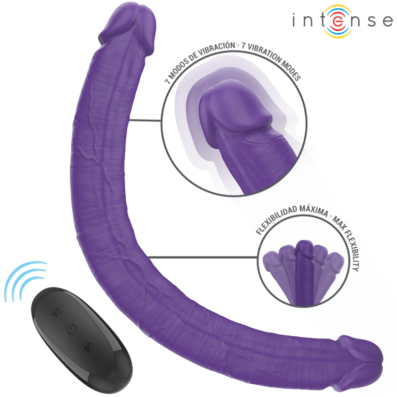 Gunter 40cm Double Vibrating Dildo w/ Remote