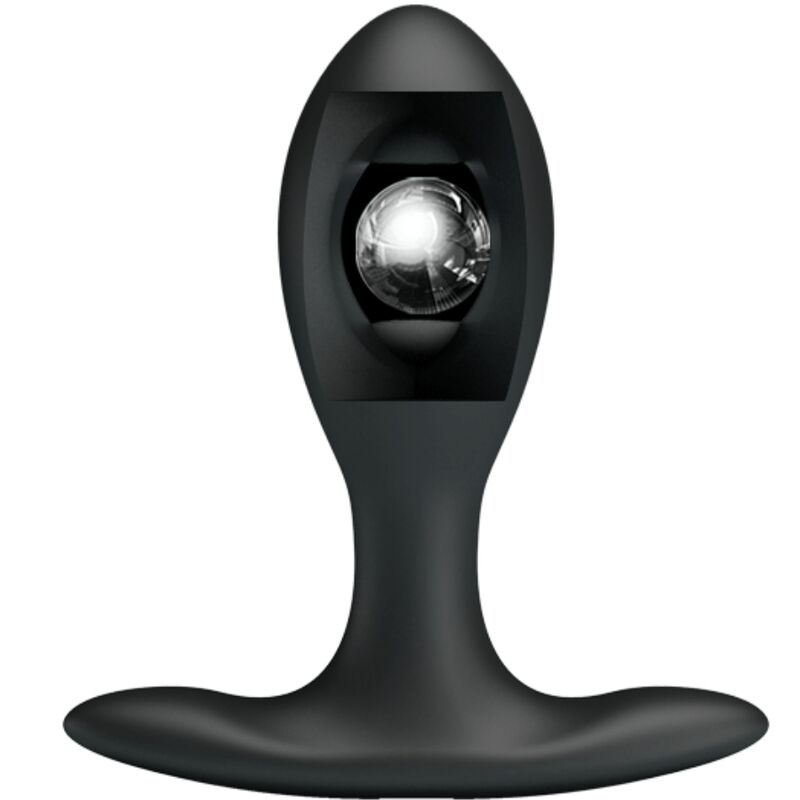 Black Inflatable Anal Plug