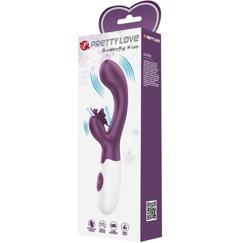 Vibrador Rabbit para Punto G Butterfly Kiss
