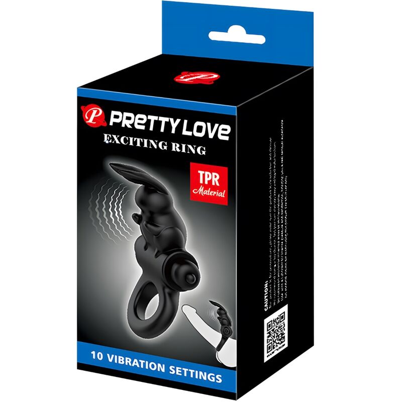 Rabbit Vibrating Ring with 10 Modes